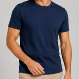 T-SHIRT PIMA MARINHO