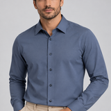 CAMISA TECHNO PERFORMANCE AZUL ESCURO
