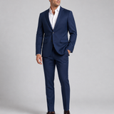 COSTUME  SLIM TECNO FLEX AZUL ESCURO