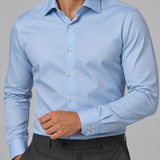 CAMISA M/L SOCIAL LISA EASY IRON AZUL BB