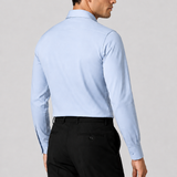 CAMISA M/L MALHA POLIAMIDA TEXTURA AZUL