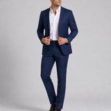 COSTUME  SLIM TECNO FLEX AZUL ESCURO