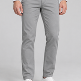 CALÇA CASUAL CHINO BÁSICA CINZA