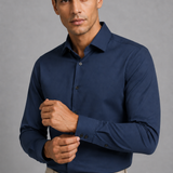 CAMISA M/L  LISA  TECNOLOGICA MARINHO
