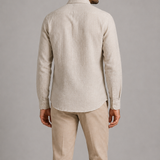 CAMISA M/L LINHO PURO MESCLA NATURAL 03.10.0069