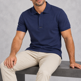 POLO M/C PREMIUM PIMA OFF WHITE