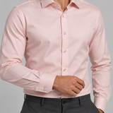 CAMISA M/L SOCIAL LISA EASY IRON ROSA