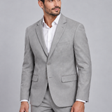 COSTUME SLIM TECHNO MESCLA CINZA