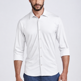 CAMISA M/L TECHNO PA LISA BRANCO