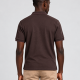 POLO M/C TECHNO FIO TINTO CAFE