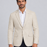 BLAZER LINHO PURO AREIA