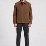 JAQUETA CASUAL SUEDE MARROM