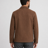JAQUETA CASUAL SUEDE MARROM