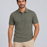 POLO M/C LISO TECHNO MUSGO