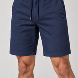 BERMUDA CHINO COS ELASTICO MARINHO